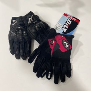 ALPINESTARS STELLA SMX-1 AIR GLOVES & BUILT OFF ROAD VICTOR GLOVES